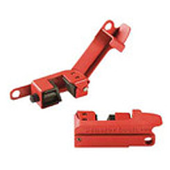 Bloqueador de disyuntores. Disponible para pestañas estándar y anchas