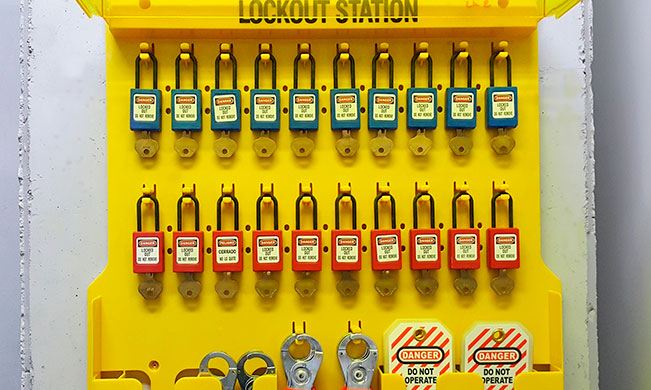 Consignación de equipos LOTO