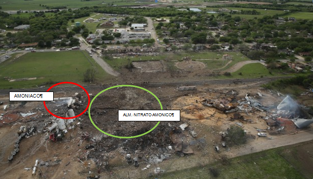 planta tras la explosion